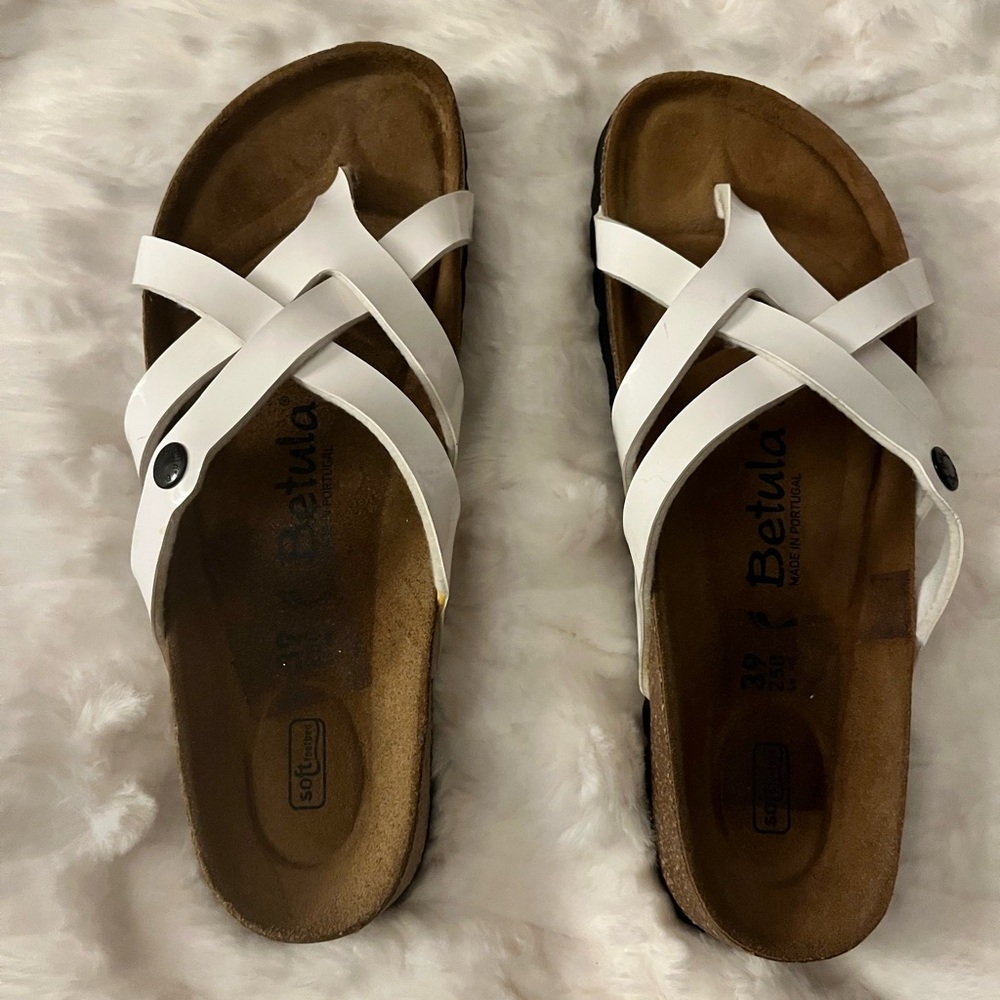 White Vinja Betula by Birkenstock size 38